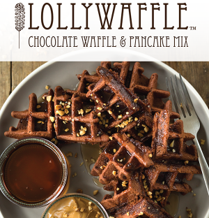 LollyWaffle Chocolate Waffle Mix